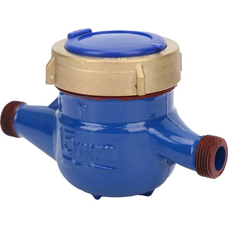 Compteur d'eau à étanchéité liquide LXS20E 1/2, à ailettes rotatives, type sec, pour usage domestique (1/5)
