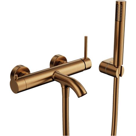 Sirio series tap for bath/shower copper (1/5)