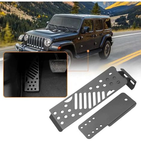 Passend für 2018-2024 JL JT Wrangler Gladiator modifiziertes Fußrastenpedal (linkes Fußrastenpedal) (1/4)