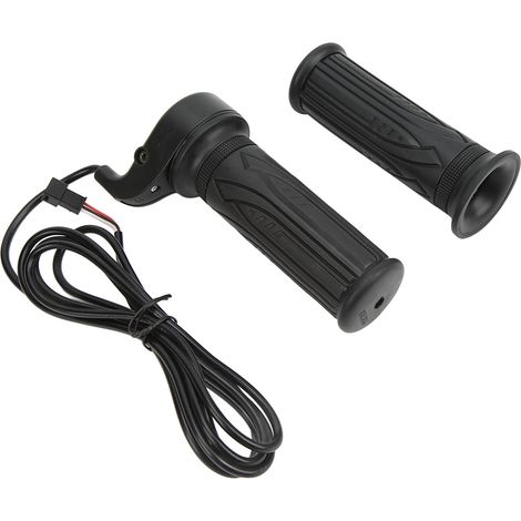 Poignée d'accélérateur pleine torsion 20X pour vélo électrique, poignée antidérapante avec connecteur SM (1/5)