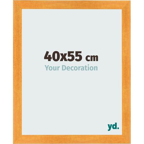 yd. - Cadre photo 40x55 - Orange - MDF - Pisa (1/5)