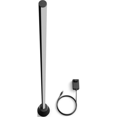 [NEUWERTIG] B-Ware Philips Hue Stehlampe RGBW LED Lampe dimmbar App steuerbar Schwarz 135cm Leuchte (1/2)
