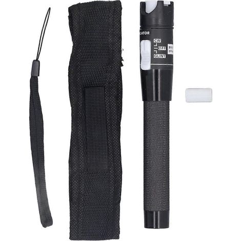 Stylo de test de fibre optique 80 MW, détecteur de défauts visible 80 km, testeur de fibre optique portable sans contact, universel 2,5 mm
