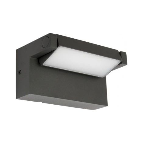 Applique esterna LED 10W orientabile grigio scuro IP54 SU-MA (1/5)