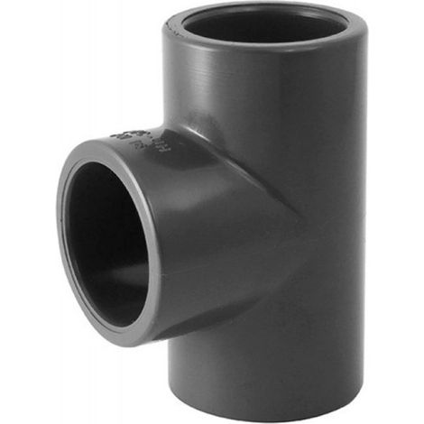 Raccord PVC pression - Té 90° PVC pression à coller FF Ø20 - Raccord PVC pression - Té 90° PVC pression à coller FF Ø20