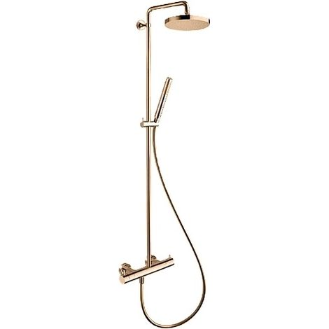 Colonne de douche thermostatique Or rose TRIVERDE - Cristina Ondyna TV48646P (1/4)