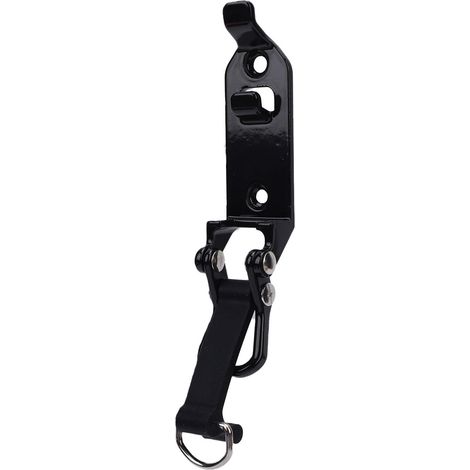 Lot de 6 supports de toit pour pelle, hache, marteau et râteau, avec pince en métal et caoutchouc, pour véhicules, remorques, camions, SUV, quads, camping-cars, bateaux et murs. (1/5)
