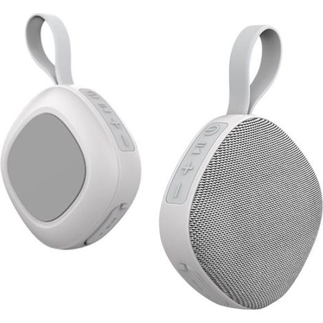 Enceinte Magnétique de Salle de Bain IP X6, Enceinte Sans Fil étanche, Enceinte Portable, Caisson de Basses