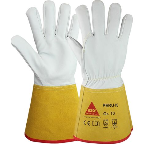 Hase Peru K Schweißerhandschuh aus Schafsnappaleder Größe 8 10 Stk