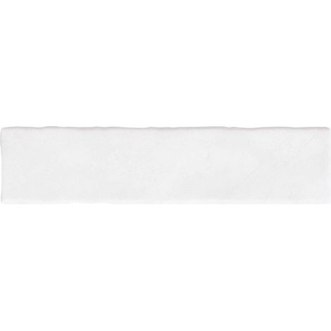 Carrelage effet Zellige Blanc 24,6x6x0,85 cm Ravelo - Sol et mur intérieur (vendu par carton de 0,5 m²) - RO'MA CARRELAGE