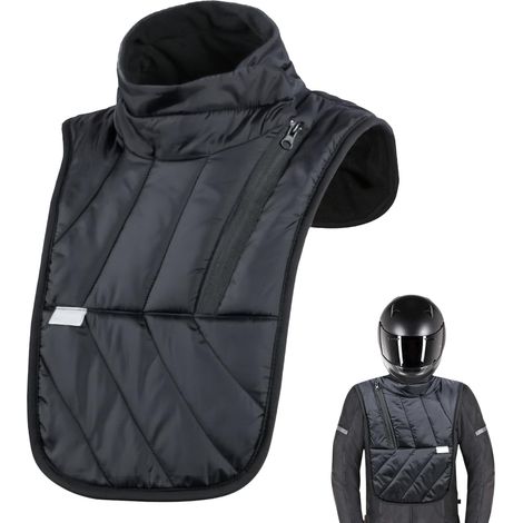 Motorrad-Halsmanschette, Motorrad-Halswärmer, winddicht und wasserdicht, Winter-Halswärmer, warme Winter-Essentials für Outdoor-Sport, Radfahren, Skifahren