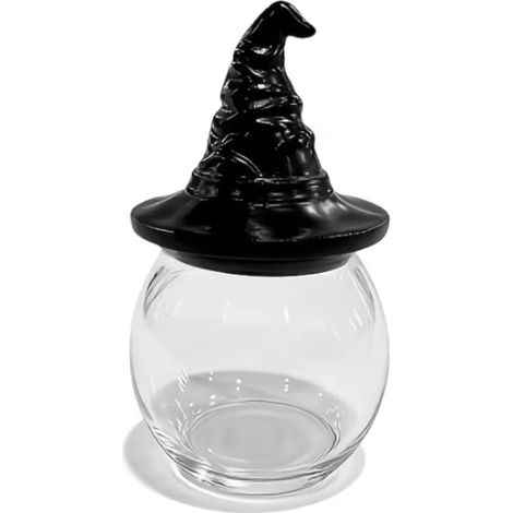 Lot de pots à épices en verre, style gothique, sorcière, pot à épices vintage pour décoration de la maison (1 pièce) (1/5)