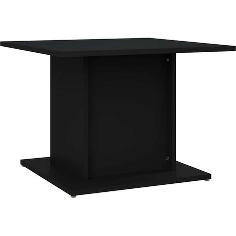 Coffee Table Black Engineered wood Medium Coffee Table vidaXL