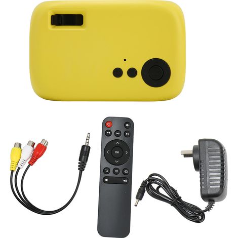 Filiyano – projecteur portable multifonction M24 – Mini projecteur portable multifonction M24 avec son surround 360° pour home cinéma, alimentation (1/5)