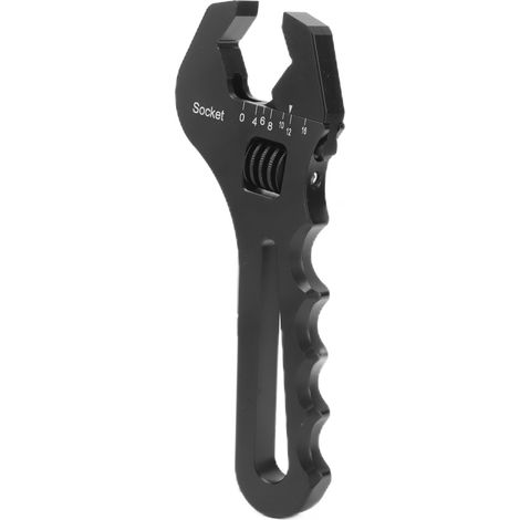 Verstellbarer Schraubenschlüssel aus Aluminiumlegierung, tragbares Werkzeug für Rohrwartung und Heimwerkerprojekte (1/5)
