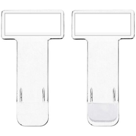 LaBlanc - 5 piezas de pegatinas para tickets de estacionamiento de coche, porta tickets para parabrisas, organizador de tarjetas y facturas, accesorios para el interior del coche