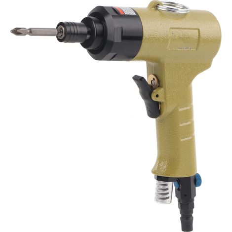 Tournevis pneumatique 1/4" réversible 5000 tr/min - Outil industriel à vis pour assemblage (1/5)