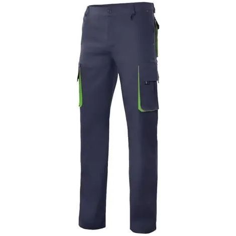 Velilla 103004 Arbeitshose - 52 (EU) - Blau/Grün