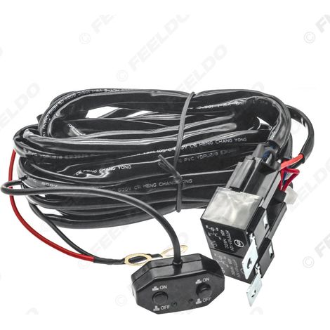12V-14V Bi-color LED High/Dipped Beam Controller for Automotive, Dual Channel Control Line, Remote Control for Fog Lights (One to Two) (1/5)