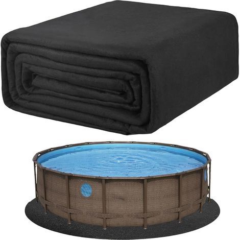 der Poolmatte tragbare vorgeschnittene Unterlage Schwimmbad