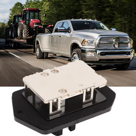 Résistances de moteur de ventilation compatibles avec les camions Ram et Dodge 1500, 2500, 3500 et 4500 (référence 68048900AA). (1/5)