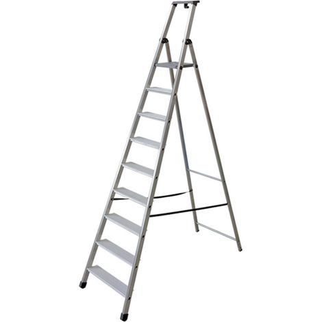 SCALA ALLUMINIO DOMESTICA 9GR "PIU'+SU' MAXI 110" . FACAL