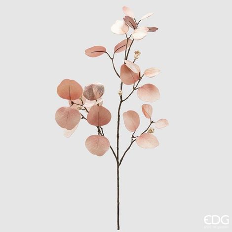 EDG Ramo Eucalipto Velluto Rosa Chiaro H 90 cm (1/3)