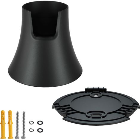 Soporte Sobre muro para Cabeza de Farola LED Solar CTT y Sensor 10W