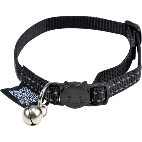 Collier pour Chien "Anti-Étranglement" 28cm Noir (1/3)