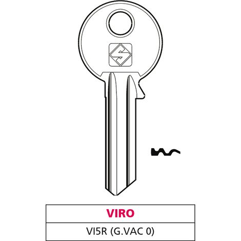 Silca CHIAVE OTTONE VI5R (G. VAC 0) VIRO 20.00 pz