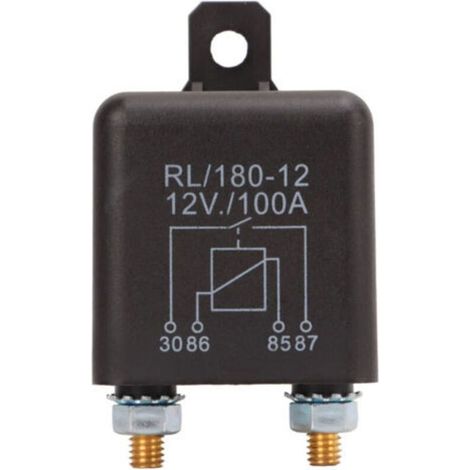 Interruttore di carico a relè di isolamento batteria da 12 V adatto per automobili, motociclette, camion, motori e dispositivi GPS. (1/4)