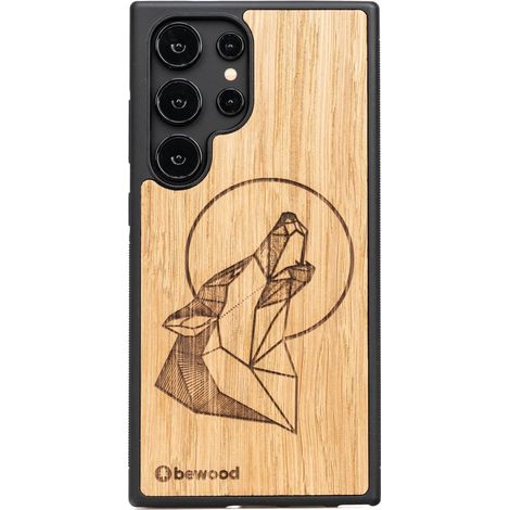 Bewood Holzhülle für Samsung Galaxy S25 Ultra WOLF OAK (1/4)