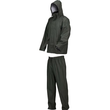 Industrial Starter IMPERMEABILE COMPLETO LLUVIA Col. Verde  Mis. M