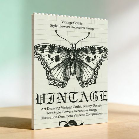 Cadre en blocs pour photo, cadeau pour anniversaire (1/5)