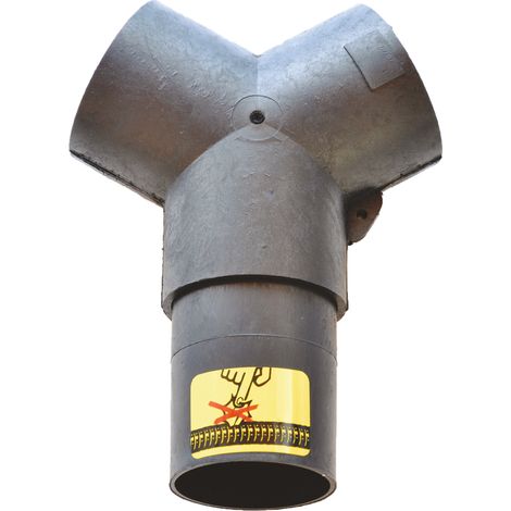 Makita Y-Adapter für 2 Saugschläuche 50 mm