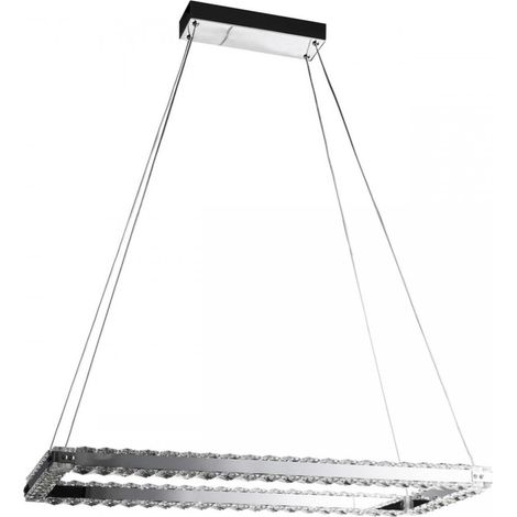 Suspension luminaire - Rectangle - L 70 x l 30 x H 120 cm - Livraison gratuite (1/3)