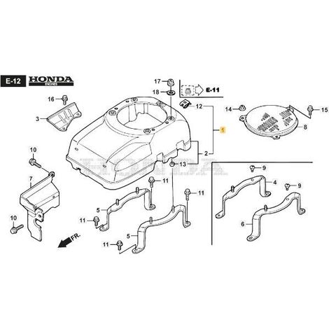 CONVOGLIATORE VENTOLA MOTORE ORIGINALE STIGA - 118552105/0