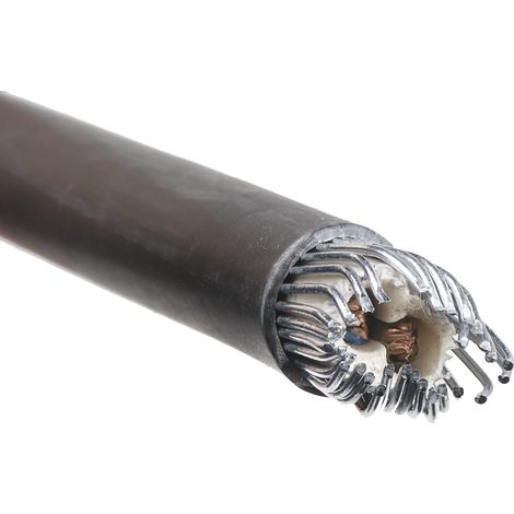 Câble blindé 2 conducteurs , gaine en Chlorure de polyvinyle PVC ( Prix pour Bobine de 50 Mètres ) (1/3)