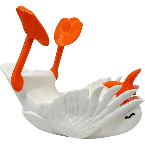 Porte-Bouteille Animal Design Oie Imprimée 3D Porte-Bouteille Champagne Pour (1/5)