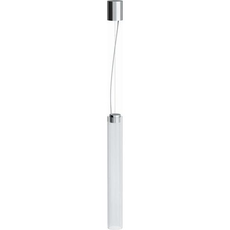 Lámpara de suspensión KARTELL 80 x 600 mm transparente LAUFEN