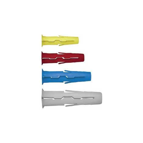 Caja de 200 clavijas amarillas Ø 5 x 24 mm RAWL