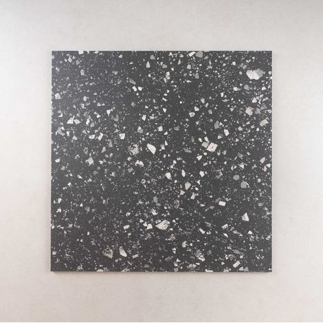 Carrelage Effet Terrazzo VENICE 60x60 cm Graphite (1/2)