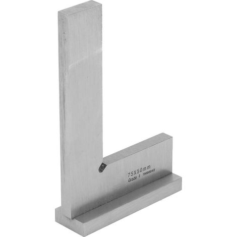 Hochpräziser, flacher 90°-Winkelmesser aus Kohlenstoffstahl mit Sitzen, Ingenieurwerkzeug Nr. 2 (1/5)
