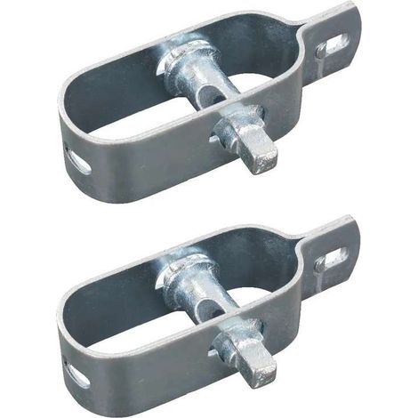 2x Tendeur raidisseur pour fil de tension en acier zingué 120mm n°4 Clôture Electrique Fil Grillage Barbelé Corde Jardin Champs Piquet Réglage