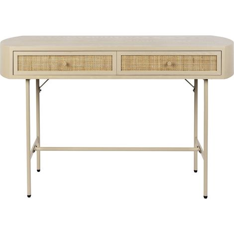 Console, Console ou bureau AMAYA Beige en Wood, BOITE A DESIGN (1/5)