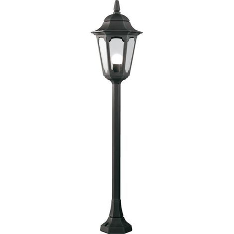 Lampada da esterno Candelabro Lampada da terra Lampada da giardino H 104 cm Lanterna nera