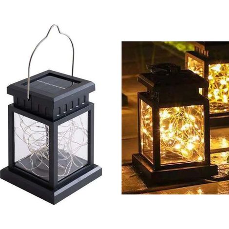 Bougie solaire LED rechargeable sans flamme, idéale pour la décoration de jardin et de mariage, étanche.