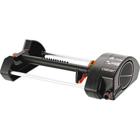 Rociador oscilante Compact-12 Claber – 12 orificios, 190 m² – Ø 10 mm riel – Claber