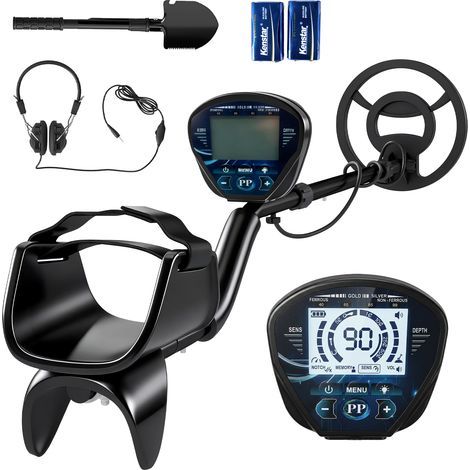 Metal Detector 3 Modalità Adulti, Bobina Impermeabile IP68, Display LCD (1/4)