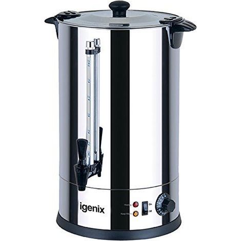 Igenix 8 Litre Catering Urn, Hot Water Boiler - IG4008